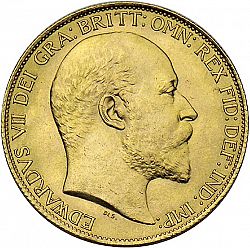 Large Obverse for Two Pounds 1902 coin