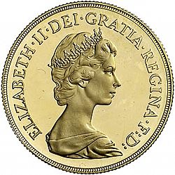 Large Obverse for Two Pounds 1983 coin