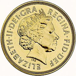 Large Obverse for Two Pounds 2002 coin