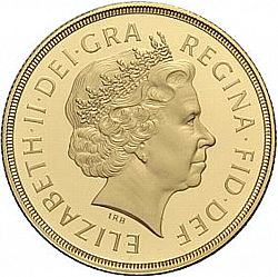 Large Obverse for Two Pounds 2009 coin