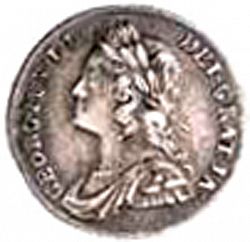 Large Obverse for Twopence 1731 coin