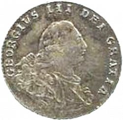 Large Obverse for Twopence 1795 coin