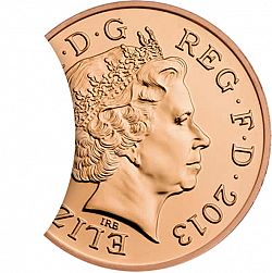 Large Obverse for 2p 2013 coin