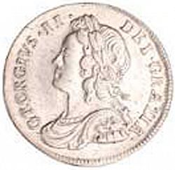 Large Obverse for Fourpence 1737 coin