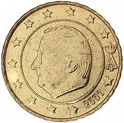10 cent 2001 Large Obverse coin