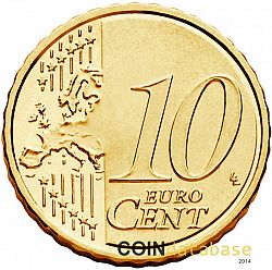 10 cent 2009 Large Reverse coin