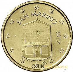 10 cent 2017 Large Obverse coin