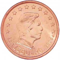 1 cent 2006 Large Obverse coin