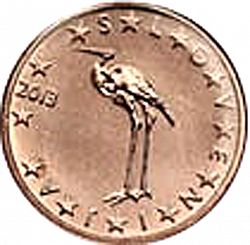 1 cent 2013 Large Obverse coin