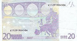 20 Euro 2002 Large Reverse coin