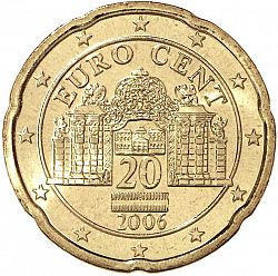 20 cents 2006 Large Obverse coin