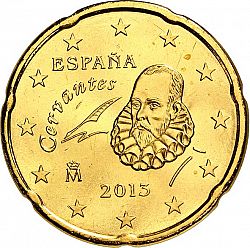 20 cents 2013 Large Obverse coin