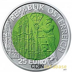 25 Euro 2008 Large Obverse coin
