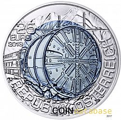 25 Euro 2013 Large Obverse coin