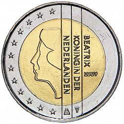 2 Euro 2009 Large Obverse coin