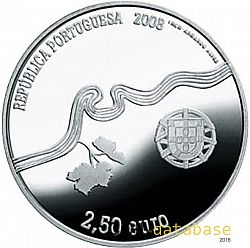 2.5 Euro 2008 Large Obverse coin