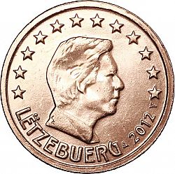 2 cent 2012 Large Obverse coin