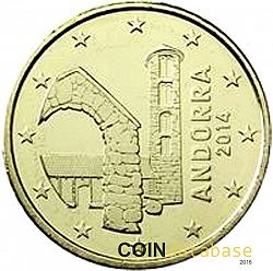 50 cents 2014 Large Obverse coin
