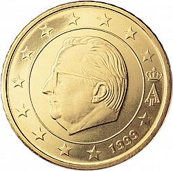 50 cents 1999 Large Obverse coin