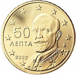50 cents 2002 Large Obverse coin