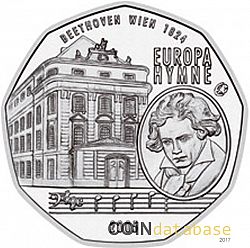 5 Euro 2005 Large Obverse coin