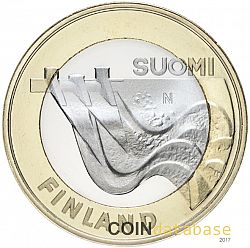5 Euro 2013 Large Obverse coin