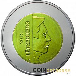 5 Euros 2013 Large Reverse coin