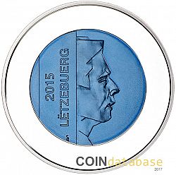 5 Euros 2015 Large Reverse coin