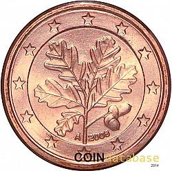 5 cent 2008 Large Obverse coin