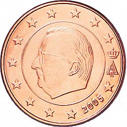 5 cent 2005 Large Obverse coin