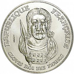 Large Obverse for 100 Francs 1996 coin