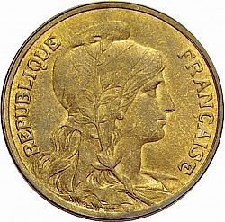 Large Obverse for 10 Centimes 1904 coin