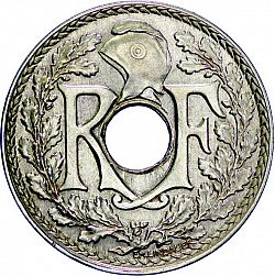 Large Obverse for 25 Centimes 1916 coin