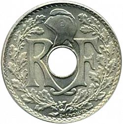 Large Obverse for 25 Centimes 1932 coin