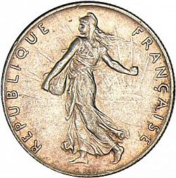 Large Obverse for 50 Centimes 1901 coin