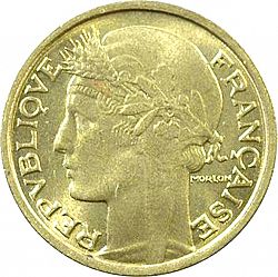 Large Obverse for 50 Centimes 1941 coin