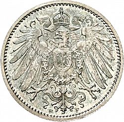 Large Reverse for 1 Mark 1900 coin