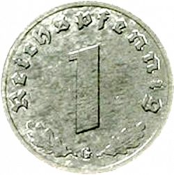 Large Reverse for Reichspfennig 1946 coin