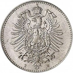 Large Reverse for 20 Pfenning 1873 coin