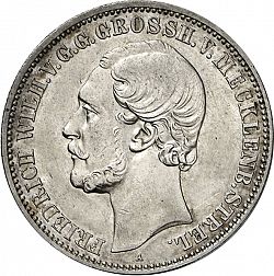 Large Obverse for 2 Mark 1877 coin