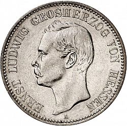 Large Obverse for 2 Mark 1899 coin