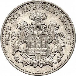 Large Obverse for 2 Mark 1912 coin