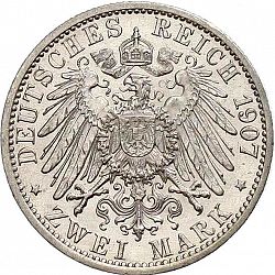 Large Reverse for 2 Mark 1907 coin