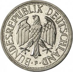 Large Obverse for 2 Mark 1951 coin