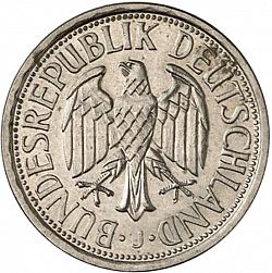 Large Obverse for 2 Mark 1951 coin