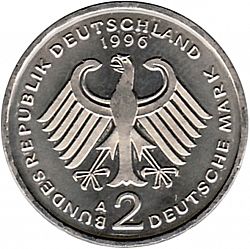 Large Obverse for 2 Mark 1997 coin