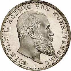 Large Obverse for 3 Mark 1910 coin