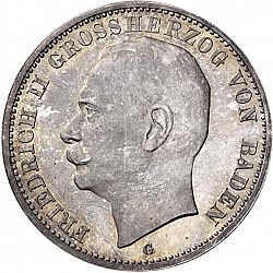 Large Obverse for 3 Mark 1912 coin