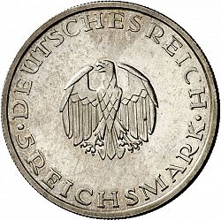 Large Obverse for 3 Reichsmark 1929 coin