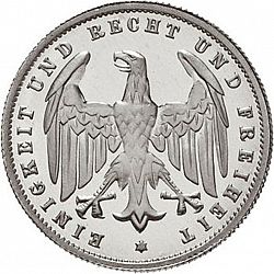 Large Reverse for 500 Mark 1923 coin